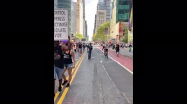 US: Hundreds Of NYC Demonstrators Protest Against COVID-19 Vaccine Mandates 2