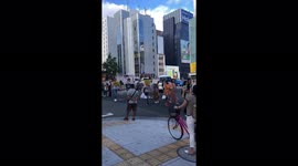 Japan: Protests Against COVID-19 Vaccine Take Place In Tokyo, Osaka, Kyoto