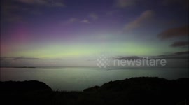 First Geomagnetic Storm - Aurora Borealis Display - Of the New Solar Cycle UK