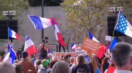 France: Protests Against Health Pass Continue For Tenth Week In A Row