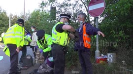 Arrests made as 'Insulate Britain' group blocks M25 in Hertfordshire