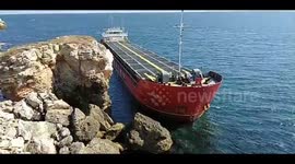 Cargo ship runs aground in Black Sea en route to Varna, Bulgaria