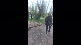 Students leave Perm State University after deadly shooting, Russia