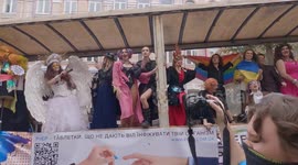 Thousands join Pride March in Ukrainian capital