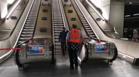 Escalator Issues Hit The Brand New Nine Elms Tube Station On The New Northern Line Extension