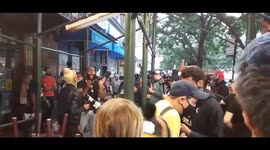 BLM protesters gather at NYC restaurant after brawl ensues over vaccine proof
