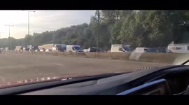 Traffic at a standstill on M25 as Insulate Britain continue to block motorway