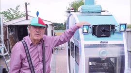 UK pensioner takes on extreme DIY project to convert mobility scooter into helicopter for charity