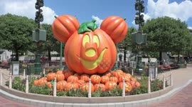 Hong Kong Residents Enjoy Halloween Themed Activities At Disneyland Resort