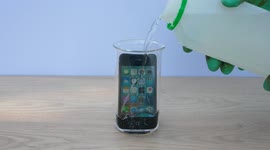 YouTuber dunks iPhone in nitric acid for latest experiment