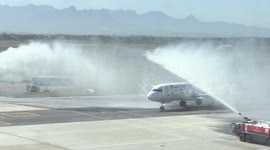 544 days later , South Africa's National carrier flies again
