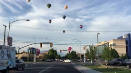 Pig hot air balloon falls from the sky in Utah, US