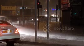 Thunderstorms batter London