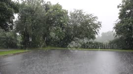 Intense Rainfall From Enniskillen Supercell Thunderstorm - July 5th 2015