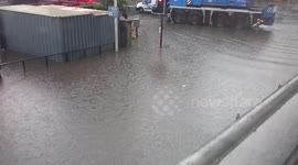 Severe flash flooding hits Aberdeen