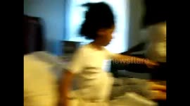 Cute Kid Worried About Bug's Family - Short Version