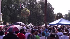 South Carolina Confederate Flag Comes Down