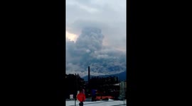 Mexico's Colima volcano erupts