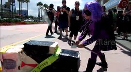 Donald Trump Pinata San Diego Comic Con 2015