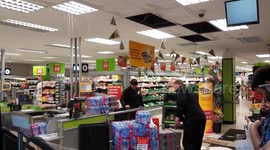 Rain causes UK supermarket roof to collapse