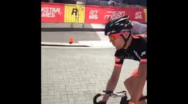 Redhook Crit London Crash, front end ripped off !