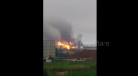 Massive explosion at petrochemical plant in China