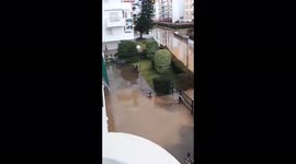 Spain: Torrential Rains Batters Lepe, Huelva, With Flood 2