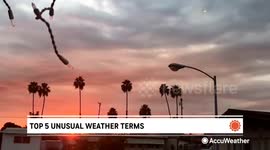 Top 5 unusual weather terms you may not have heard