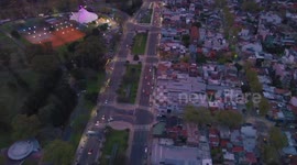 Contemplando el atardecer en Buenos Aires, la capital de Argentina