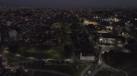 Contemplando el atardecer en Buenos Aires, la capital de Argentina