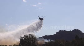 Park Fire In Chatsworth, California