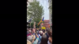 Catalan separatists protest in Barcelona as ex-leader Carles Puigdemont is arrested in Italy