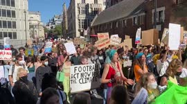 Greta Thunberg's Fridays for Future strike returns today and hundreds have turned out in London