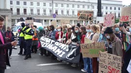 Youth Climate Strike In Warsaw, Poland