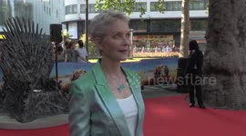Red carpet interviews with Jenny Seagrove, Elizabeth Dormer-Phillips and Sally Phillips from the world premiere of