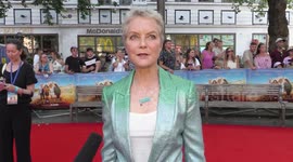 Red carpet interview with Jenny Seagrove from the world premiere of