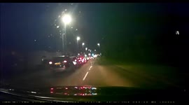 Snaking queues for fuel in Eastbourne at 9pm on Friday night