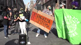 Fridays for Future protest in Mexico City, Mexico
