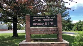 Misspelled Word on School Electronic Message Board