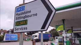 No fuel for more than 24 hours at BP petrol station in Kent, UK