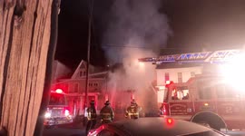 2nd alarm Working Houser Fire 12 South Walnut Street, Mount Carmel, Pennsylvania