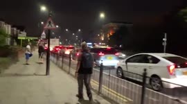 UK: Panic Buyers Form Long Queue Due To Fuel Crisis