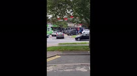 UK: Panic Buyers Form Long Queue Due To Fuel Crisis 2