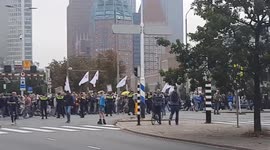 Netherlands: Hundreds Protest Against Mandatory Coronavirus Access Pass In The Hague 3