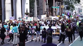 Future Global Climate Strike In New York, USA
