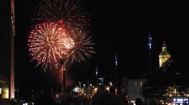 Norwegians celebrate end of COVID-19 restrictions with fireworks
