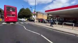 UK: Panic Buyers Form Long Queue Due To Fuel Crisis 5