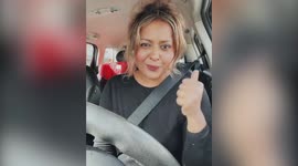 UK driver gets fast food delivered to her car while queuing to get fuel