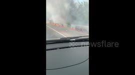 Sacramento homeless camp engulfs in flames