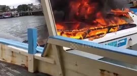 Captain flees for his life when speedboat explodes on Thai island